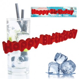 Forma do lodu „Happy Birthday”