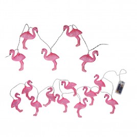 Lampki ozdobne - Flamingi