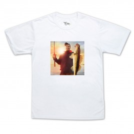 Męski T-shirt z nadrukiem osobistego zdjęcia