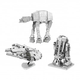Metalowe modele 3D "Star Wars"