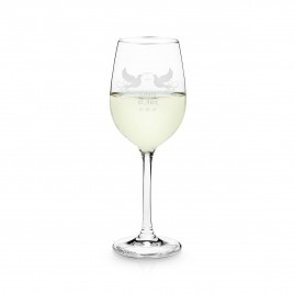 Spersonalizowany kieliszek do białego wina
