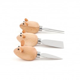 Zestaw noży do sera „Mysz”